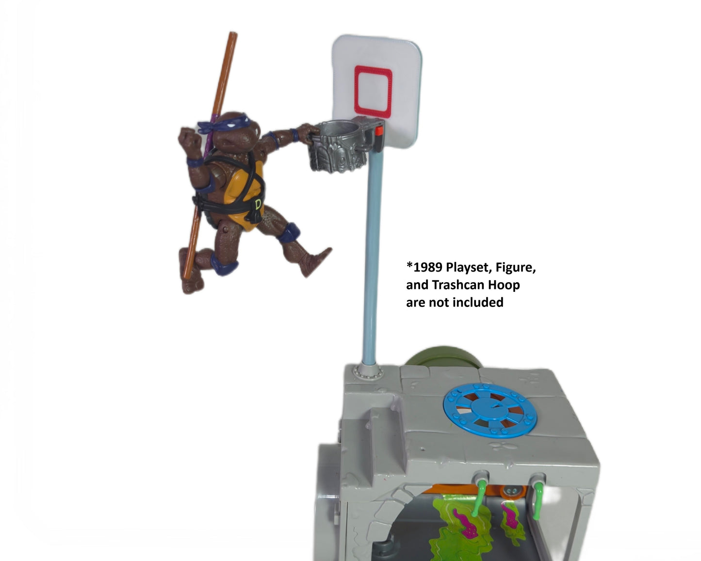 Basket Ball Hoop for Sewer Lair Playset