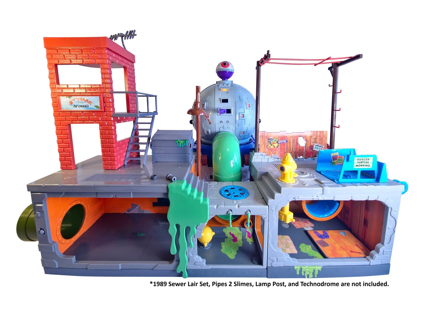 Thrift Store Sewer Lair Expansion Diorama