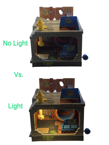 LED Light Bars for Sewer Lair & Expansion Dioramas