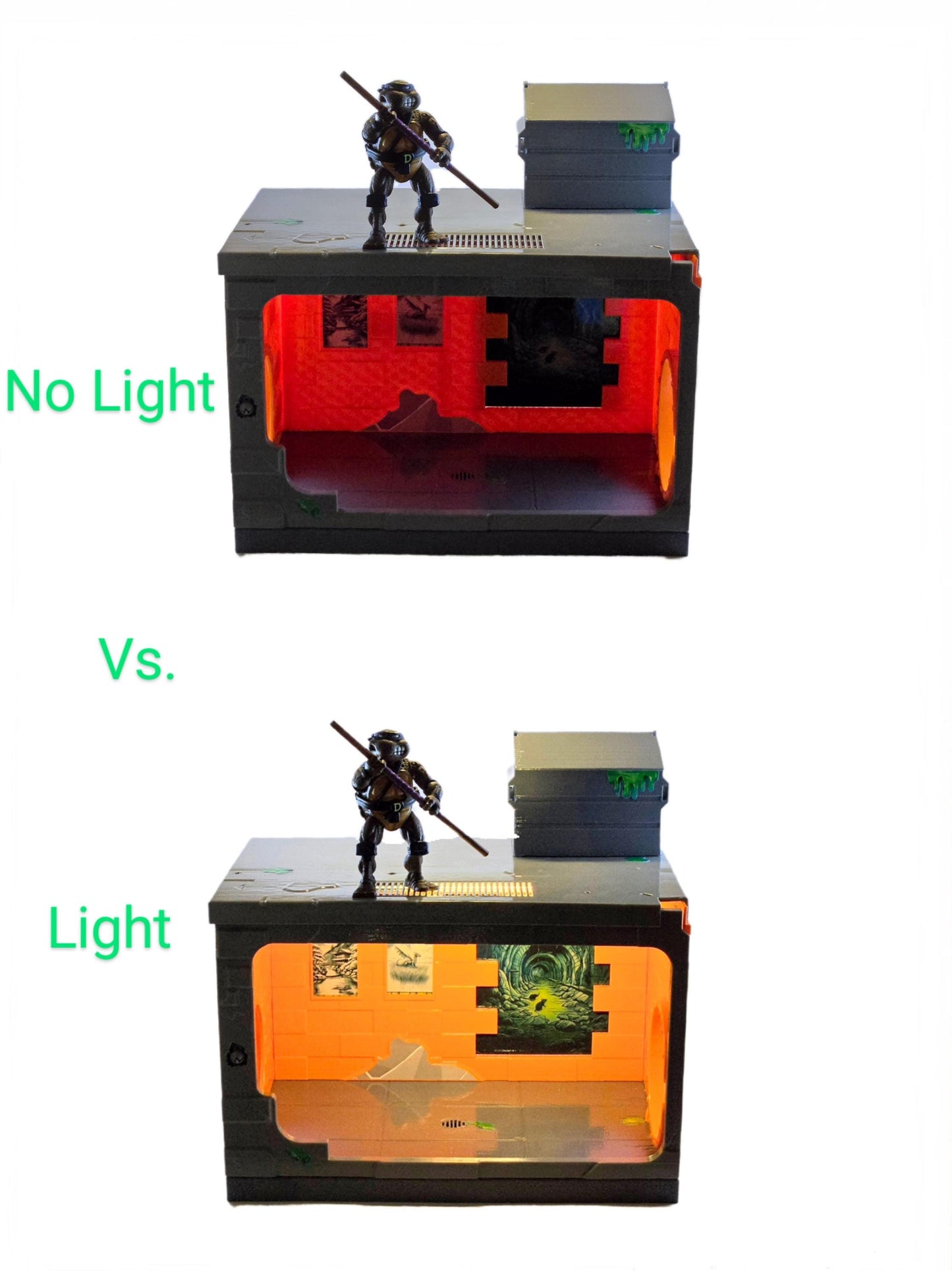 LED Light Bars for Sewer Lair & Expansion Dioramas