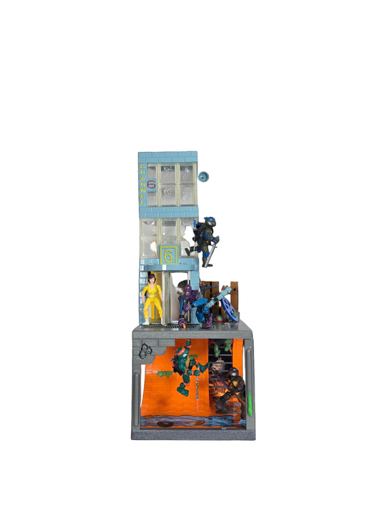 SEWER SAVINGS: News Building + Tunnel Base