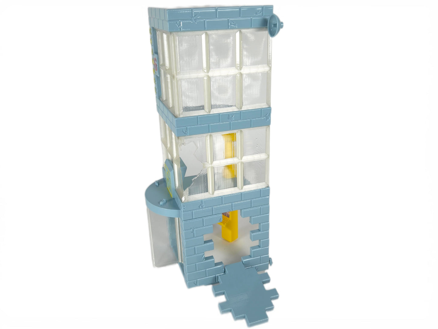 News Building and Display Base