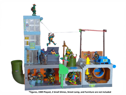 News Building Edition Sewer Lair Expansion Diorama